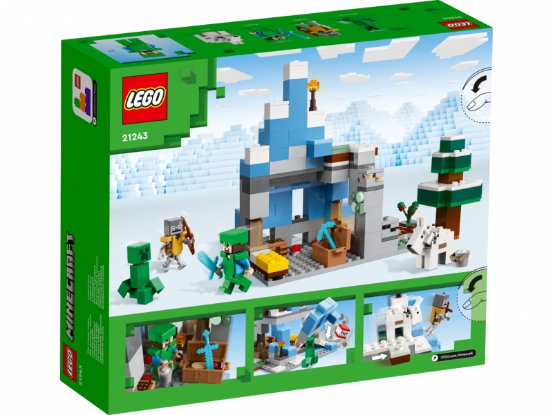 LEGO® Minecraft 21243 Die Vereisten Gipfel [neu]