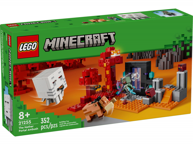 LEGO® Minecraft 21255 Hinterhalt am Netherportal [neu]
