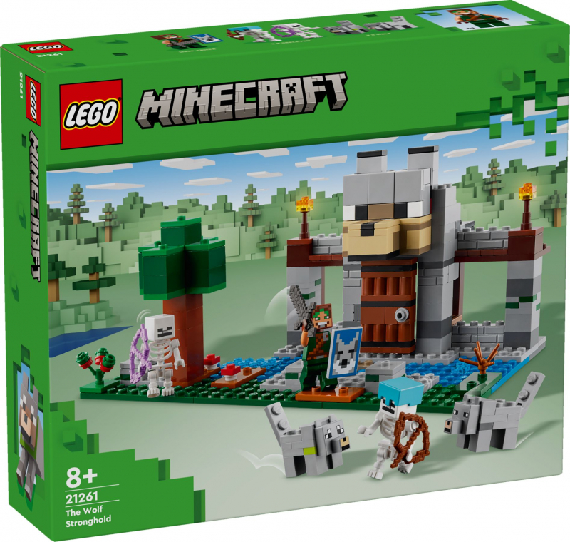 LEGO® Minecraft 21261 Die Wolfsfestung [neu]