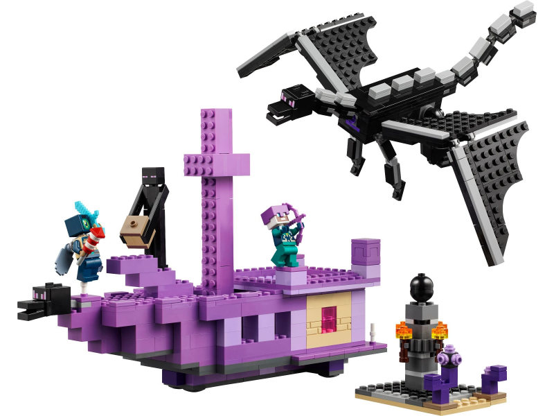 LEGO® Minecraft 21264 Der Enderdrache und das Endschiff [neu]