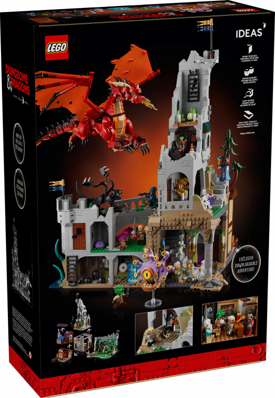 LEGO® Ideas 21348 Dungeons & Dragons: Die Sage vom Roten Drachen [neu]