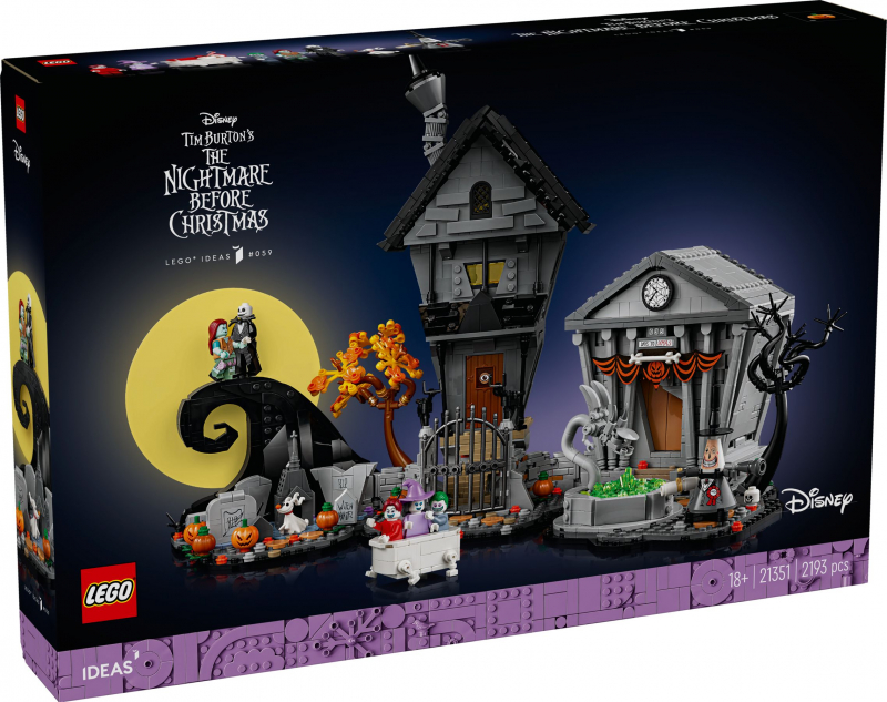 LEGO® Ideas 21351 Tim Burtons Disney Film Nightmare Before Christmas [neu]