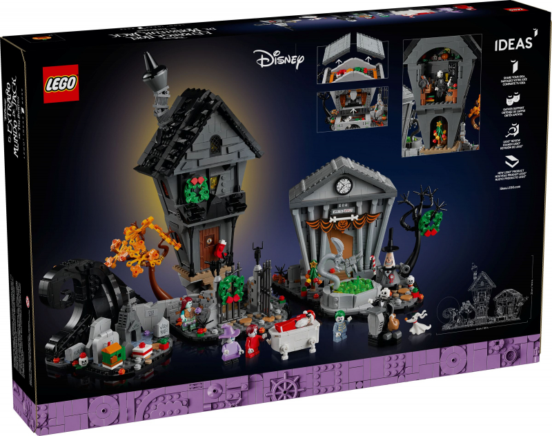 LEGO® Ideas 21351 Tim Burtons Disney Film Nightmare Before Christmas [neu]