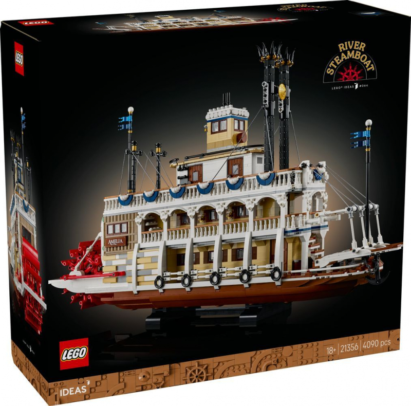 LEGO Ideas 21356 Flussraddampfer [neu]