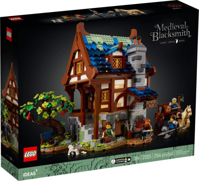 LEGO Ideas 21325 Mittelalterliche Schmiede [neu]