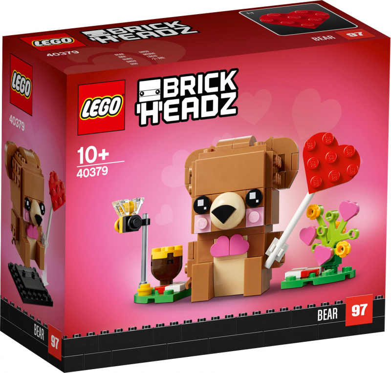 LEGO® BrickHeadz 40379 Valentinstag-Bär [neu]