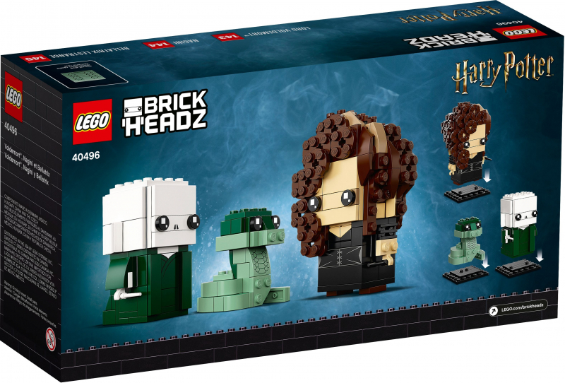 LEGO® BrickHeadz 40496 Voldemort™, Nagini & Bellatrix [neu]