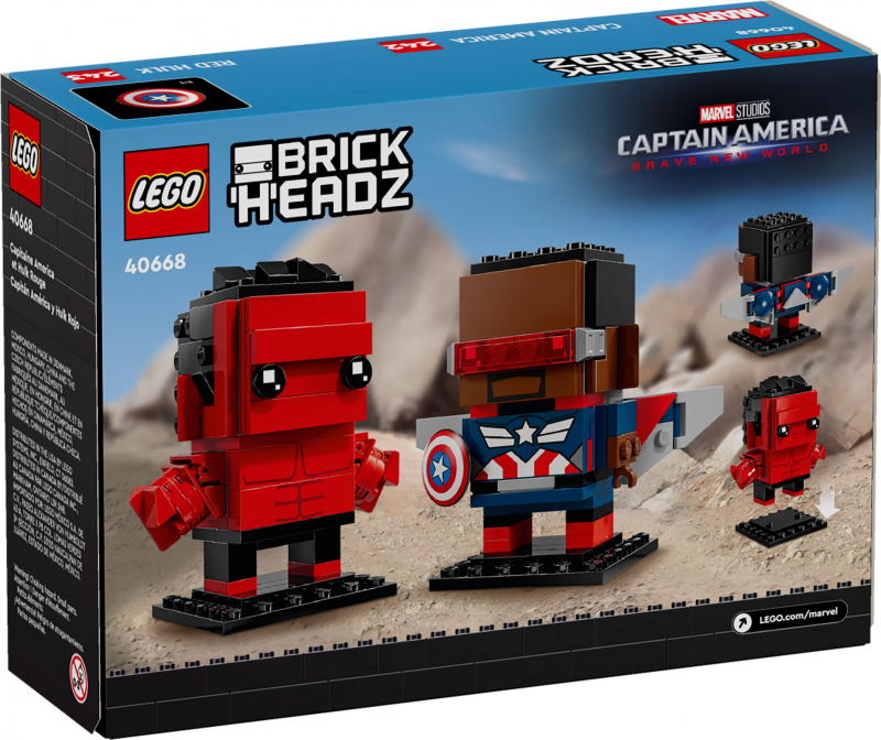 LEGO® Super Heroes 40668 Captain America & Red Hulk [neu]