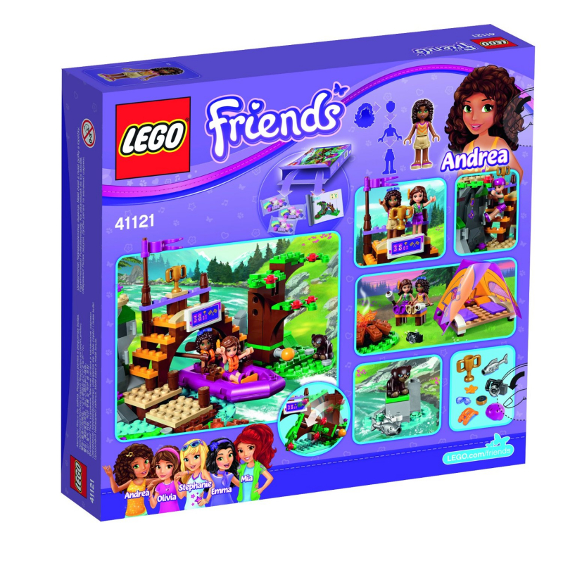 LEGO Friends 41121 - Abenteuercamp Rafting [neu]