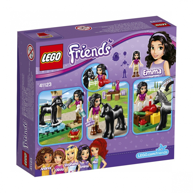 LEGO Friends 41123 - Waschhäuschen für Emmas Fohlen [neu]