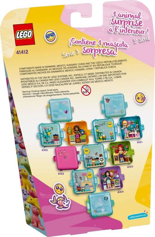 LEGO 41412 Friends Olivias Sommer Würfel – Strandtag [neu]