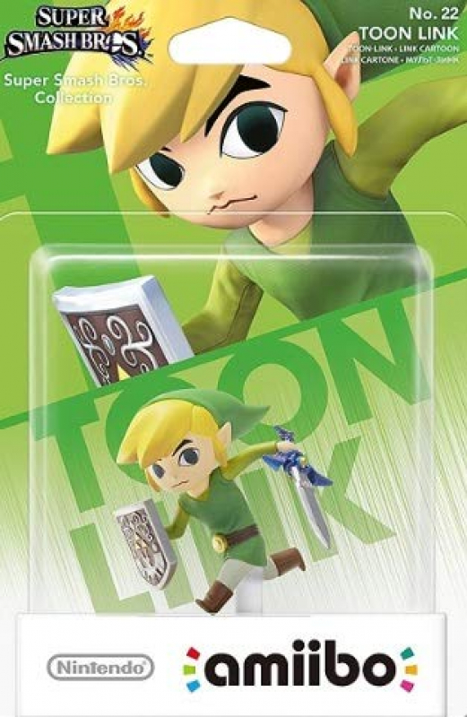 amiibo Toon Link Super Smash Bros. Collection No. 22 (Nintendo Wii U/Switch/3DS/New 3DS)