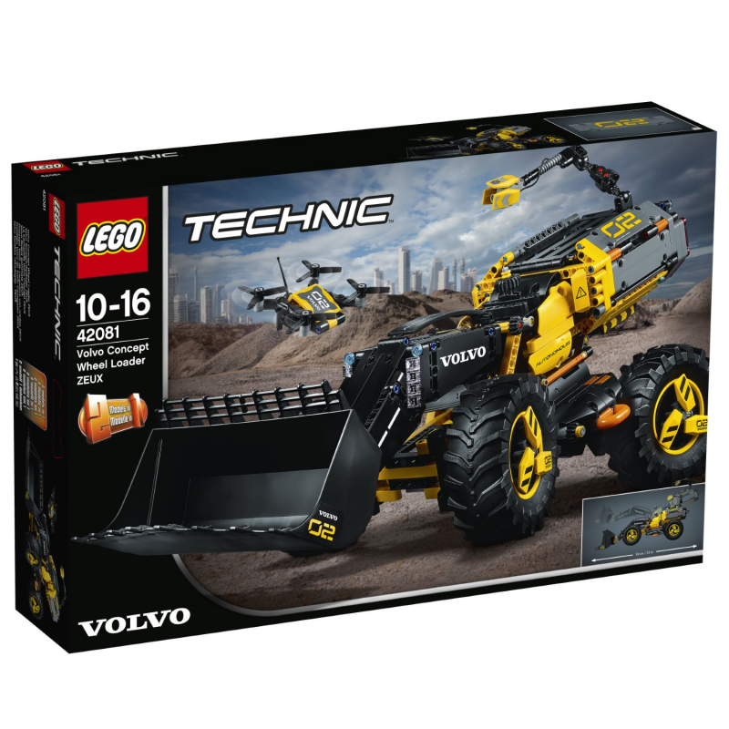 LEGO Technic 42081 Volvo Konzept-Radlader ZEUX