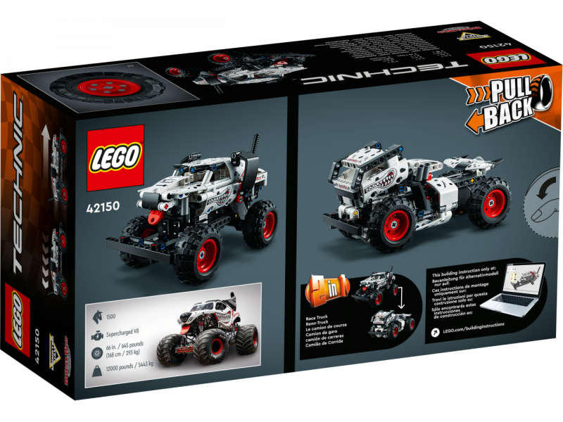 LEGO® Technic 42150 Monster Jam™ Monster Mutt™ Dalmatian [neu]