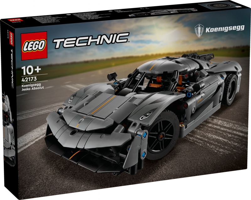 LEGO® Technic 42173 Koenigsegg Jesko Absolut Supersportwagen in Grau [neu]