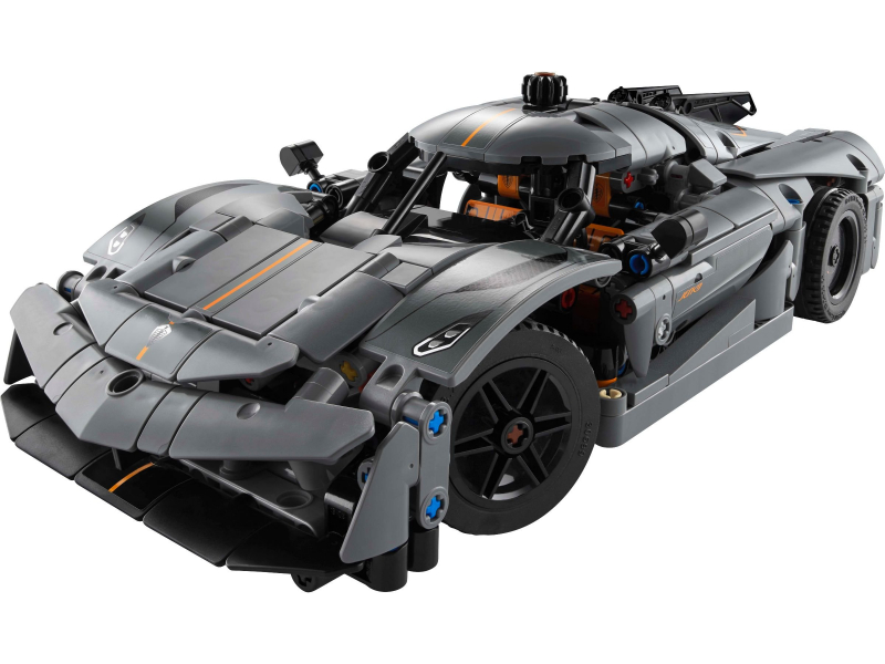 LEGO® Technic 42173 Koenigsegg Jesko Absolut Supersportwagen in Grau [neu]