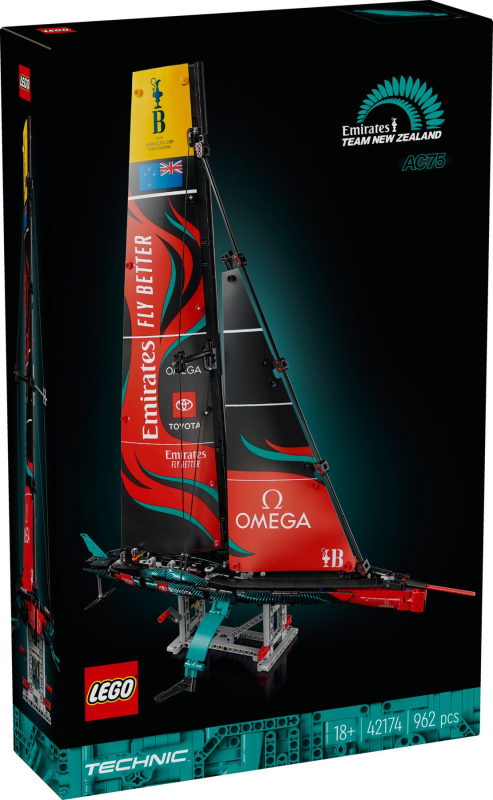 LEGO® Technic 42174 Emirates Team New Zealand AC75 Rennjacht [neu]