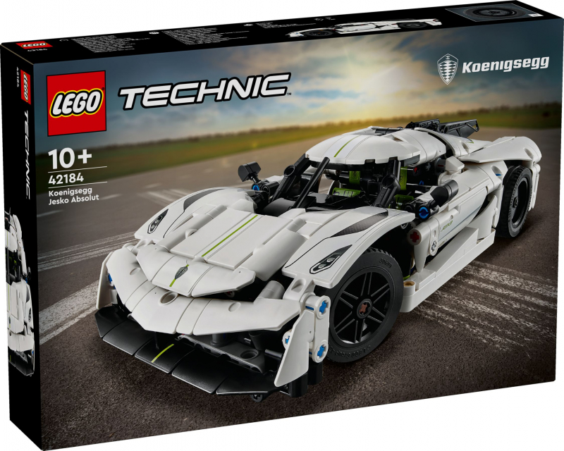 LEGO® Technic 42184 Koenigsegg Jesko Absolut Supersportwagen in Weiß [neu]