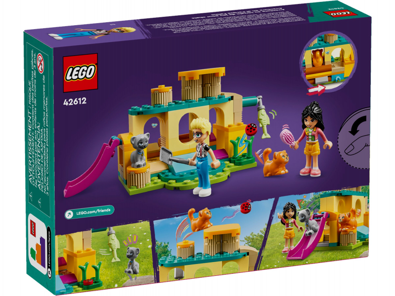 LEGO® Friends 42612 Abenteuer auf dem Katzenspielplatz [neu]