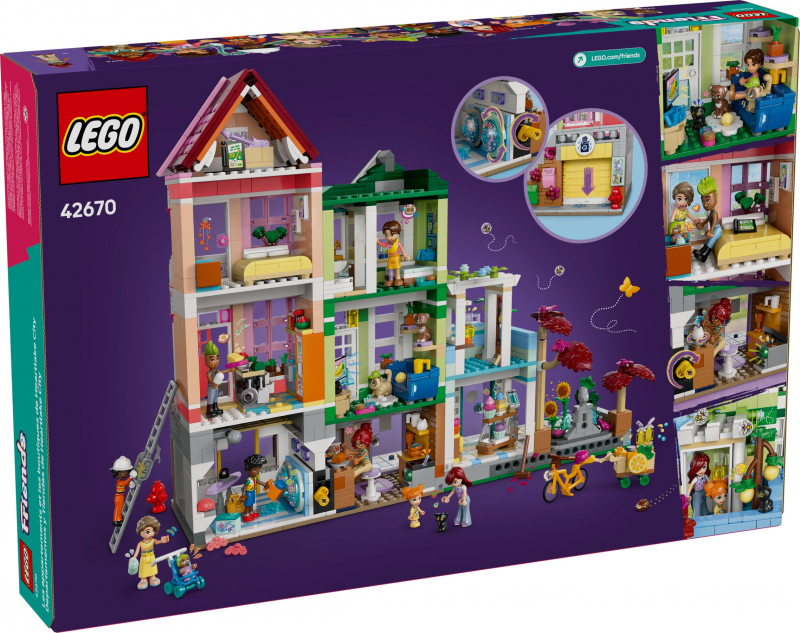 LEGO® Friends 42670 Heartlake City Wohn- und Einkaufsstraße [neu]