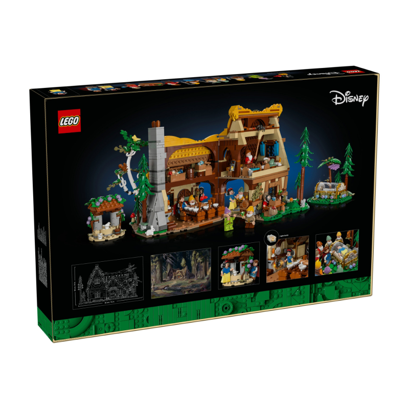 LEGO® Disney 43242 Die Hütte von Schneewittchen und den sieben Zwergen [neu]