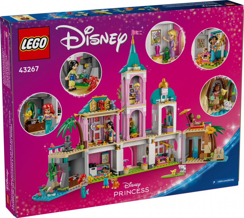 LEGO® Disney 43267 Prinzessinnenschloss mit Haustieren [neu]