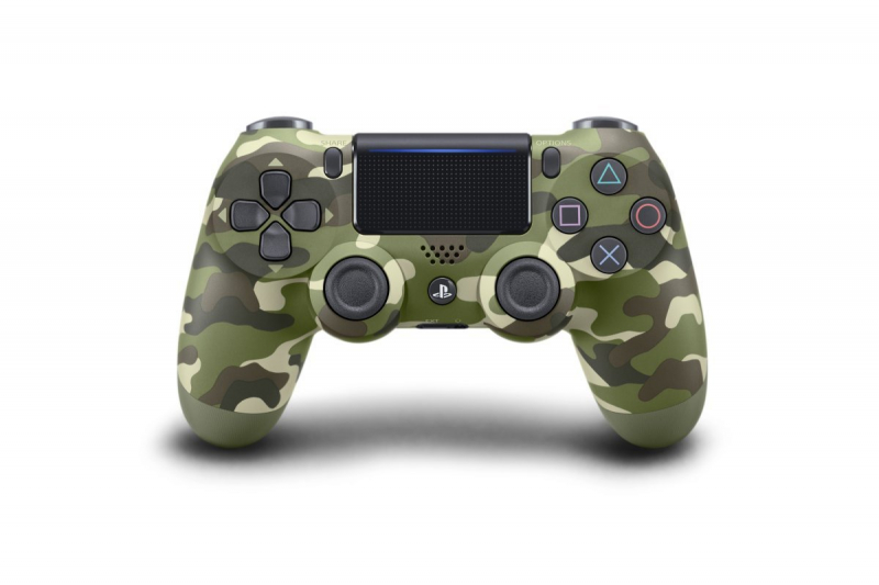 PlayStation 4 - DualShock 4 Wireless Controller V2.0, green camouflage