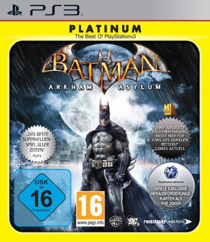 Batman Arkham Asylum [Platinum] (deutsch spielbar) (AT PEGI) (PS3) [gebraucht]