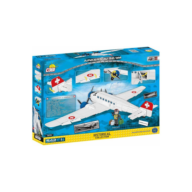 COBI® Historical Collection 5711 Junkers Ju 52/3m [neu]