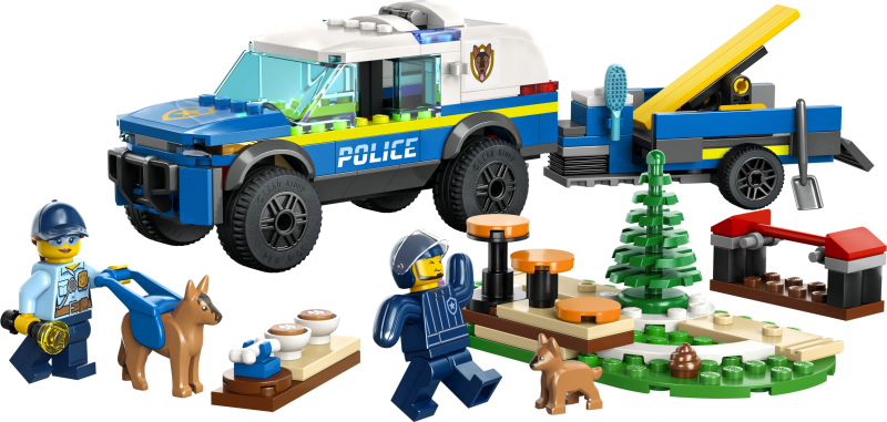 LEGO® City 60369 Mobiles Polizeihunde-Training [neu]