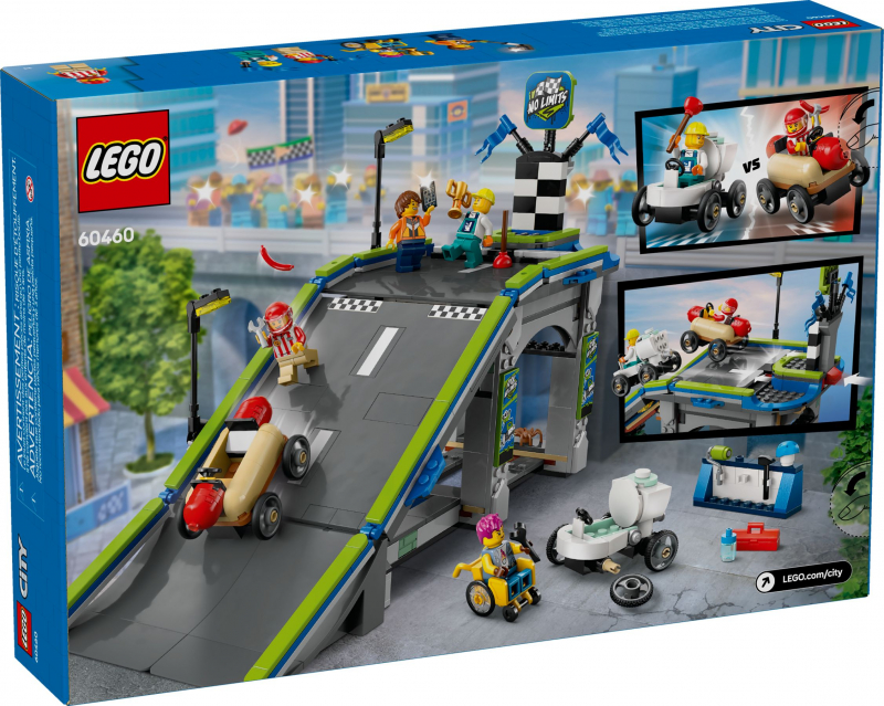 LEGO® City 60460 Keine Limits: Seifenkistenrennen mit Rampe [neu]