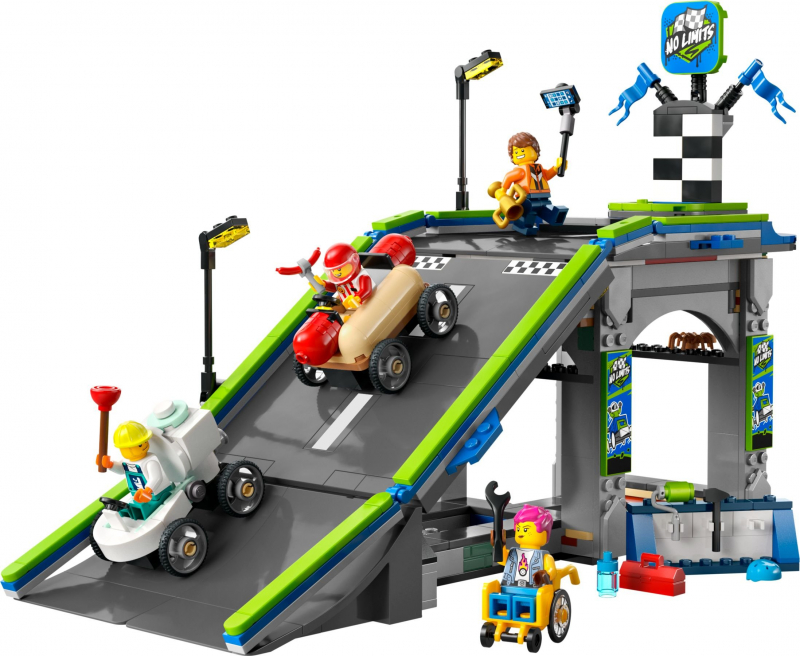 LEGO® City 60460 Keine Limits: Seifenkistenrennen mit Rampe [neu]
