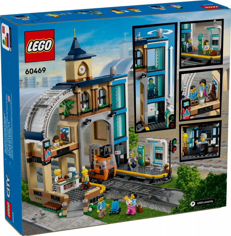 LEGO® City 60469 Hauptbahnhof [neu]