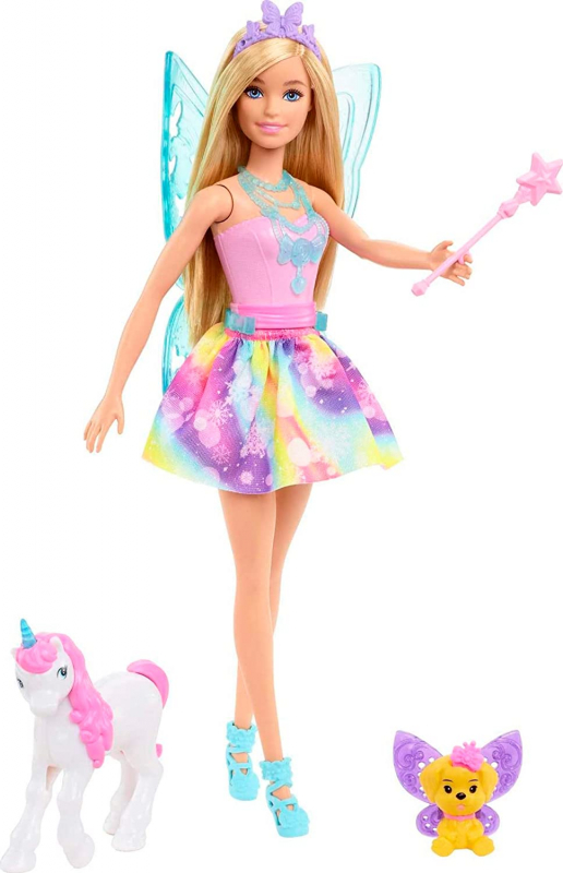Mattel Barbie Dreamtopia Fairytale Adventskalender Adventskalender 2022 HGM66