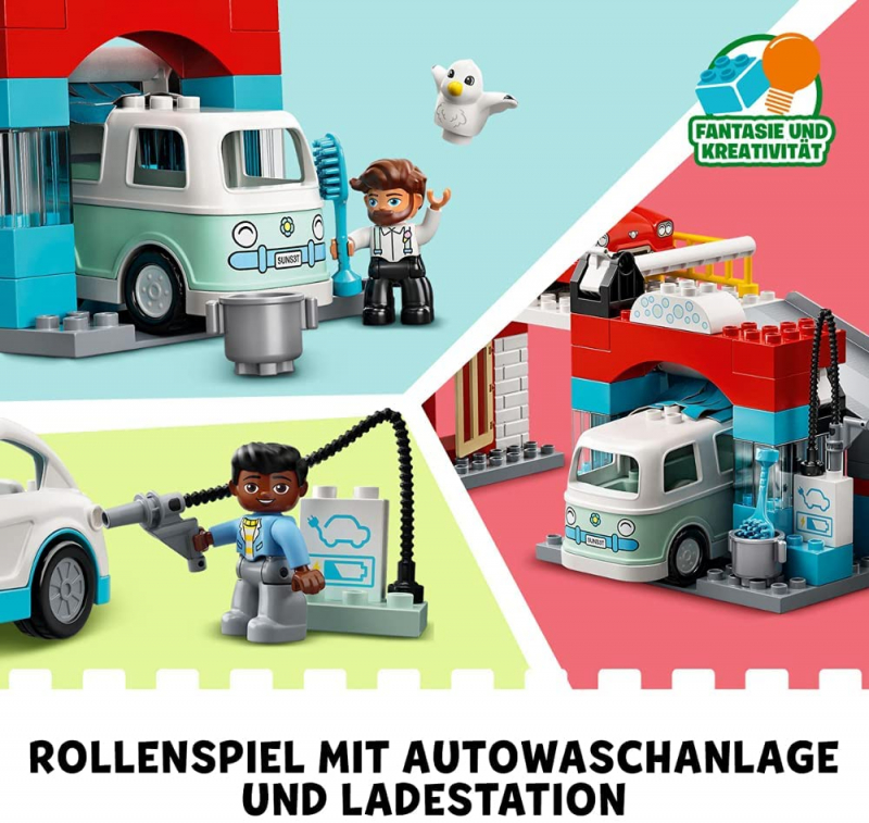 LEGO DUPLO 10948 Parkhaus mit Autowaschanlage [neu]