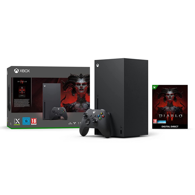 Xbox Series X Konsole mit Laufwerk Diablo IV Bundle [neu]