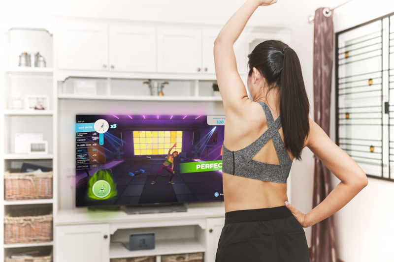 Let's Get Fit Bundle inkl. Sportgurte (deutsch) (AT PEGI) (Nintendo Switch)