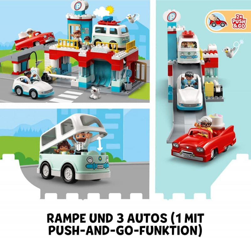 LEGO DUPLO 10948 Parkhaus mit Autowaschanlage [neu]