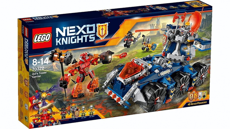 LEGO Nexo Knights 70322 - Axls mobiler Verteidigungsturm [neu]