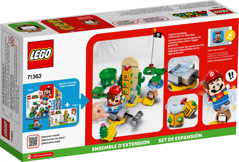 LEGO® Super Mario 71363 Wüsten-Pokey – Erweiterungsset [neu]