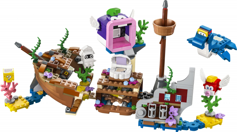 LEGO® Super Mario 71432 Dorrie und das versunkene Schiff – Erweiterungsset [neu]