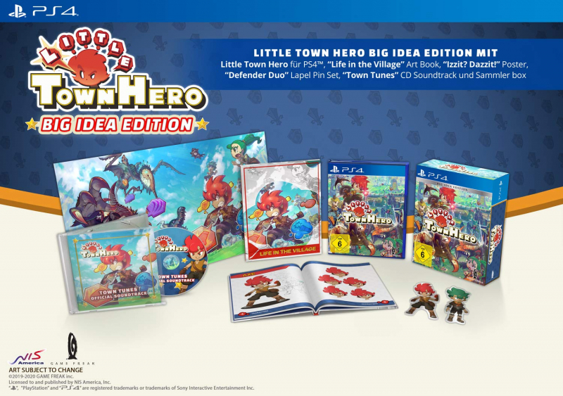 Little Town Hero Big Idea Edition (englisch) (DE USK) (PS4)