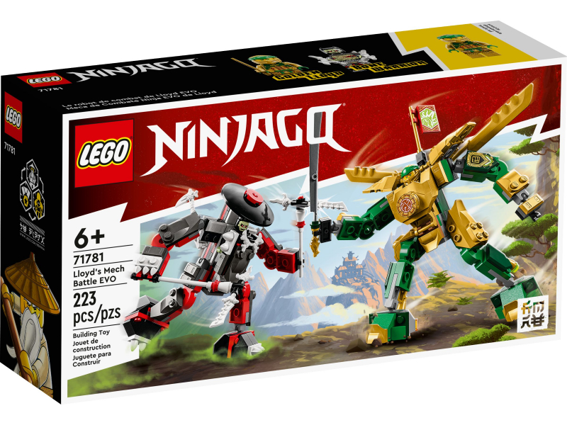 LEGO® Ninjago 71781 Lloyds Mech-Duell EVO [neu]
