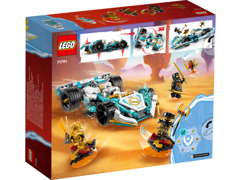 LEGO® Ninjago 71791 Zanes Drachenpower-Spinjitzu-Rennwagen [neu]