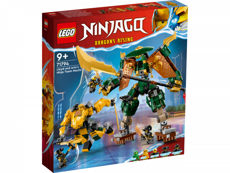 LEGO® Ninjago 71794 Lloyds und Arins Training-Mechs [neu]