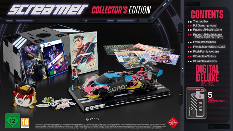 Screamer Collector's Edition (englisch spielbar) (AT PEGI) (PS5) inkl. 5 DLC Pakete