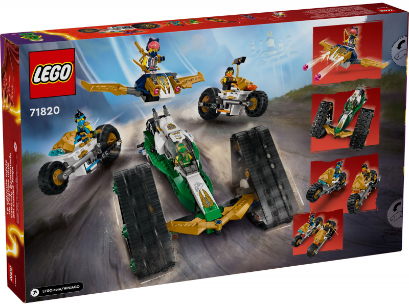 LEGO® Ninjago 71820 Kombi-Raupe des Ninja-Teams [neu]
