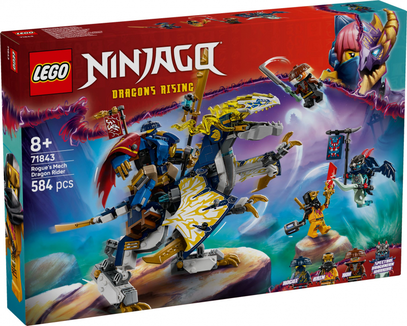 LEGO® Ninjago 71843 Rogues Mech-Drachenreiter [neu]