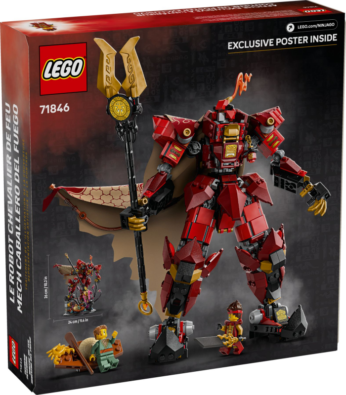 LEGO® Ninjago 71846 Der Feuerritter-Mech [neu]