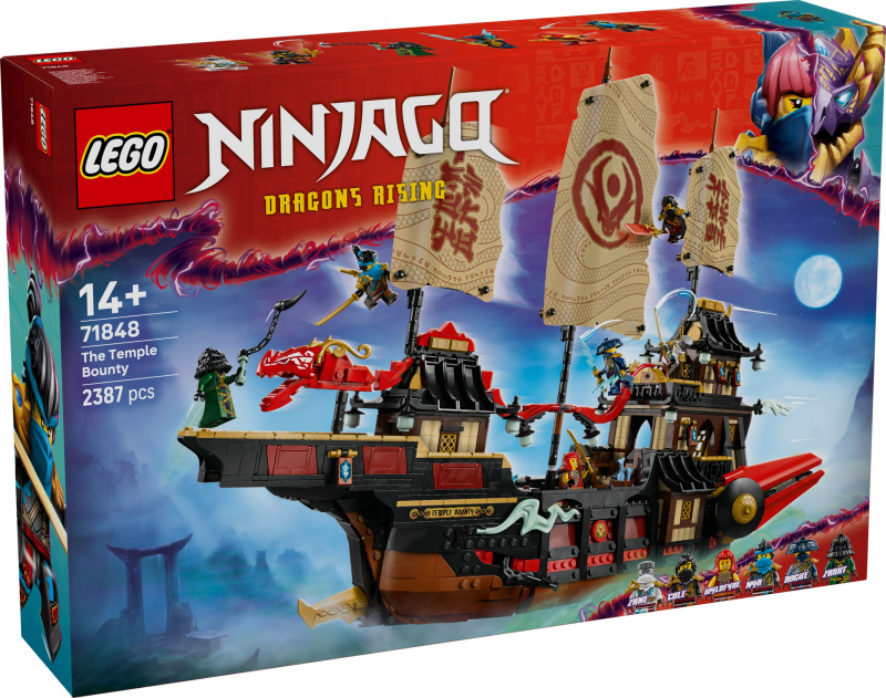 LEGO® Ninjago 71848 Der Tempel-Flugsegler [neu]